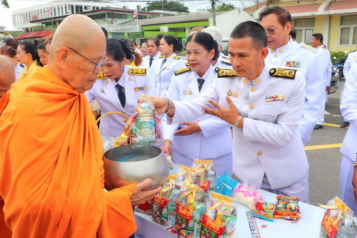 เทศบาลเมืองทับกวางร่วมกิจกรรมเฉลิมพระเกียรติพระบาทสมเด็จพระเจ้าอยู่หัว เนื่องในโอกาสวันเฉลิมพระชนมพรรษา 28 กรกฎาคม 2568